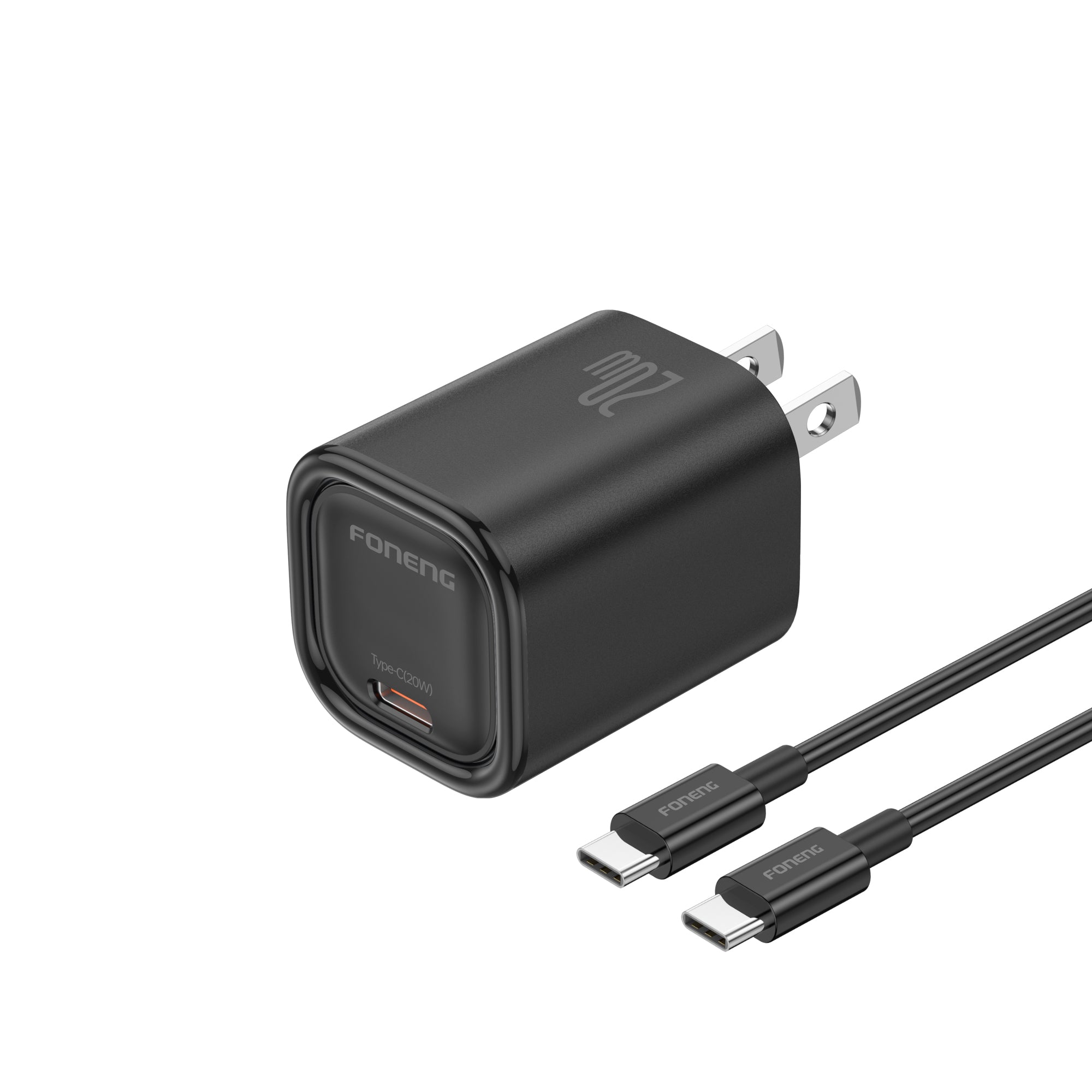 Foneng US16 USB-C Charger PD 20W with Cable
