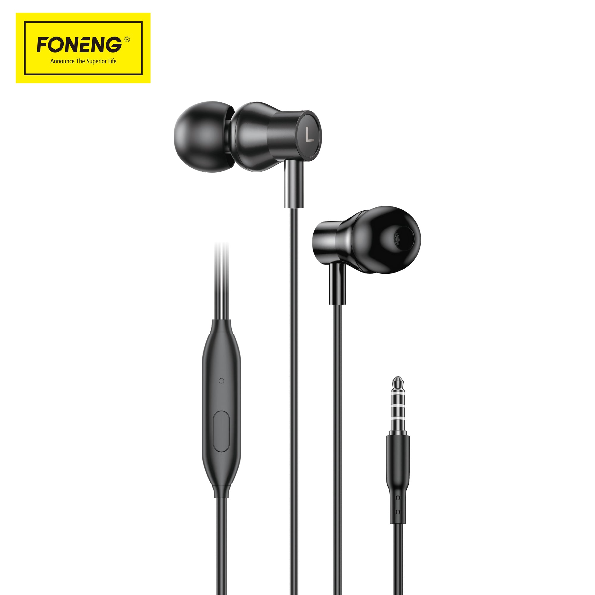 Foneng EP500 Angled heavy bass Handfree