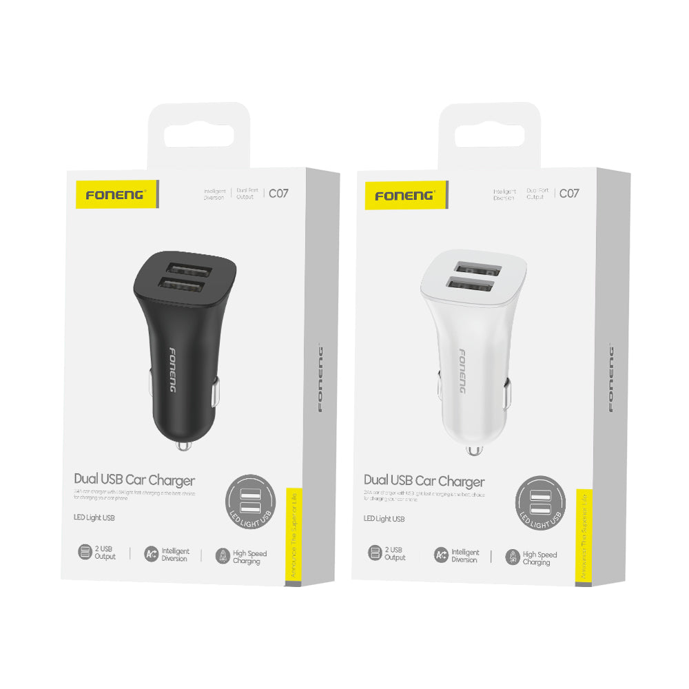 Foneng C07 2.4 2USB Car Charger