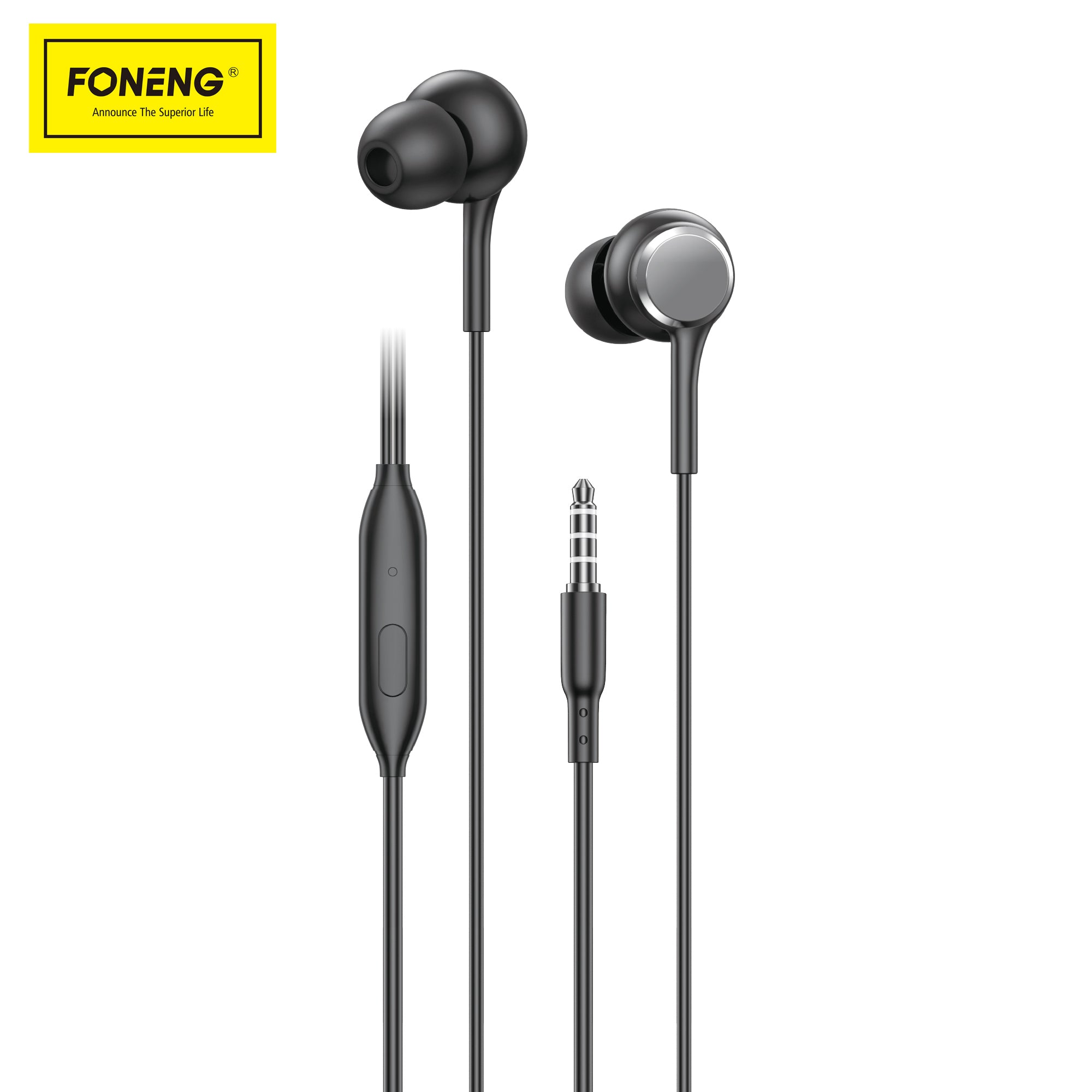 Foneng EP300 Angled Handfree